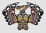 Cross Stitch Patterns Based on Pacific Northwest Coast Native Indian Art Styles: Book 1 Thunderbirds